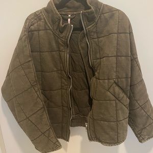 Free People - Dolman Sleeve Quilted Jacket